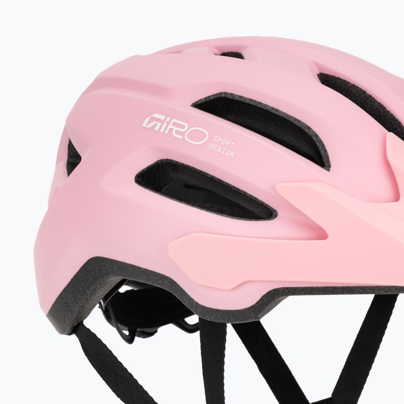 Vaikiškas dviračio šalmas Giro Fixture II MIPS matte light pink 8