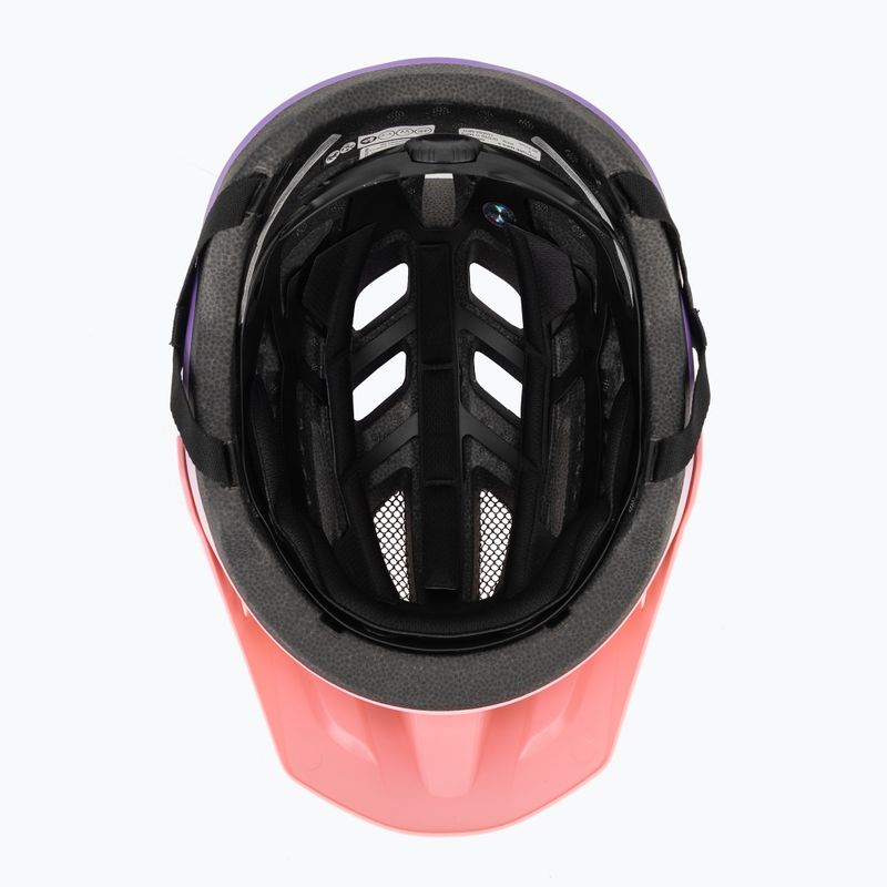 Vaikiškas dviračio šalmas Giro Fixture II MIPS matte light pink/purple fade 5