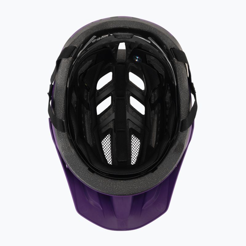 Vaikiškas dviračio šalmas Giro Fixture II MIPS matte purple rush 5