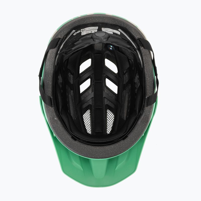Vaikiškas dviračio šalmas Giro Fixture II MIPS matte green rush 5