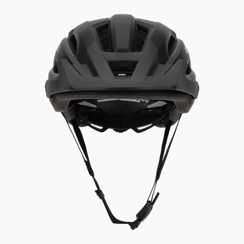Vaikiškas dviračio šalmas Giro Fixture II matte black/vivid green 2