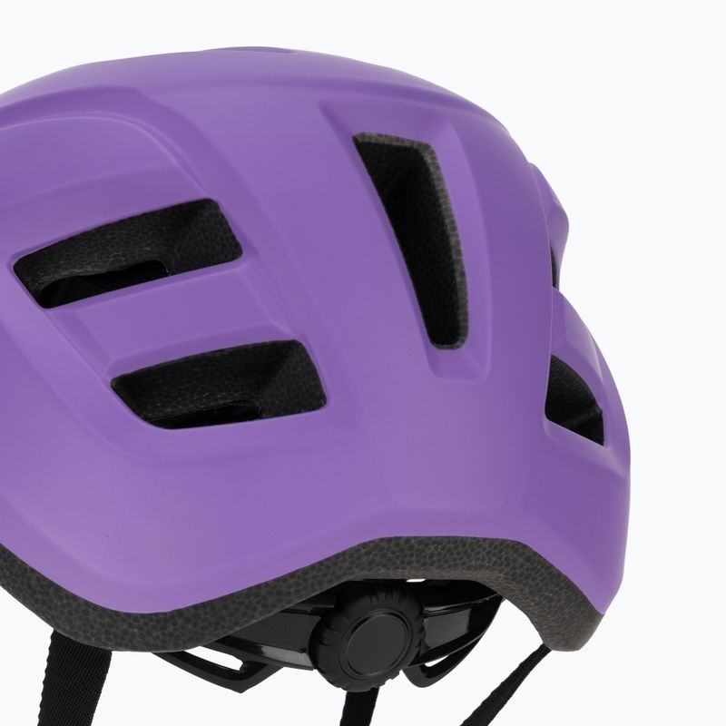 Vaikiškas dviračio šalmas Giro Fixture II matte light pink/purple fade 7