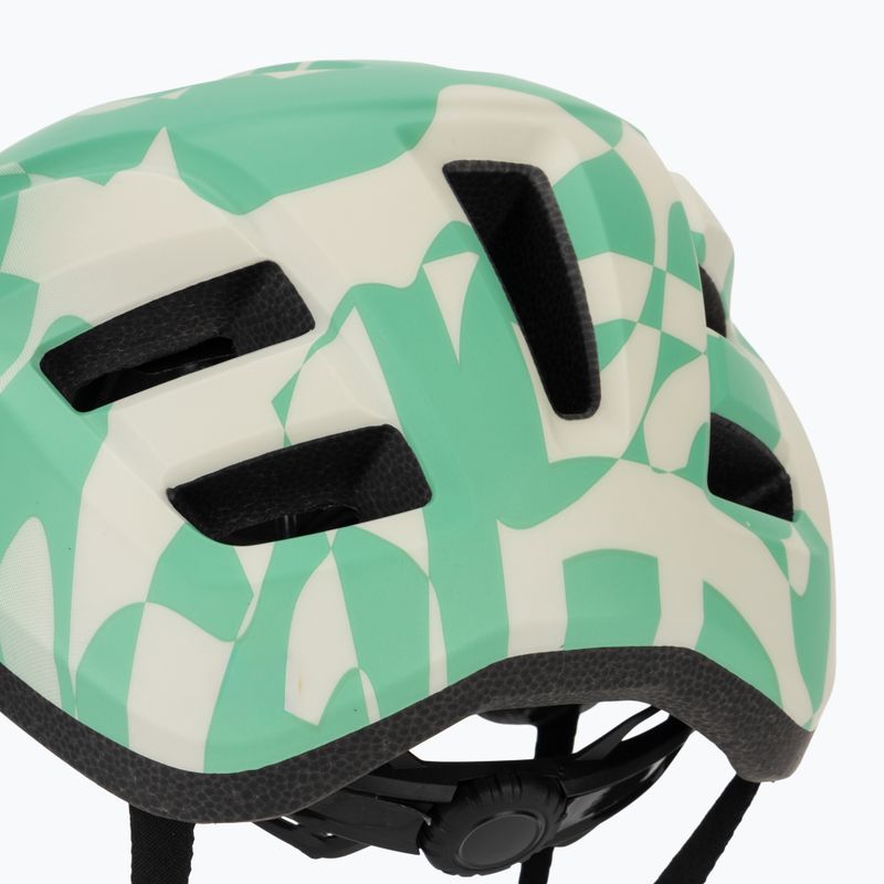 Vaikiškas dviračio šalmas Giro Fixture II matte green rush 8