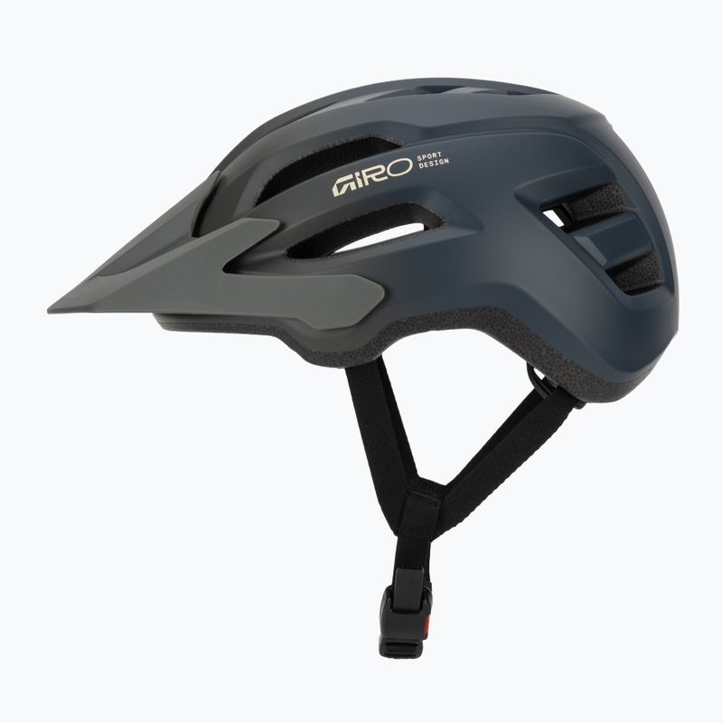Vaikiškas dviračio šalmas Giro Fixture II matte dark sage/sapphire fade 3