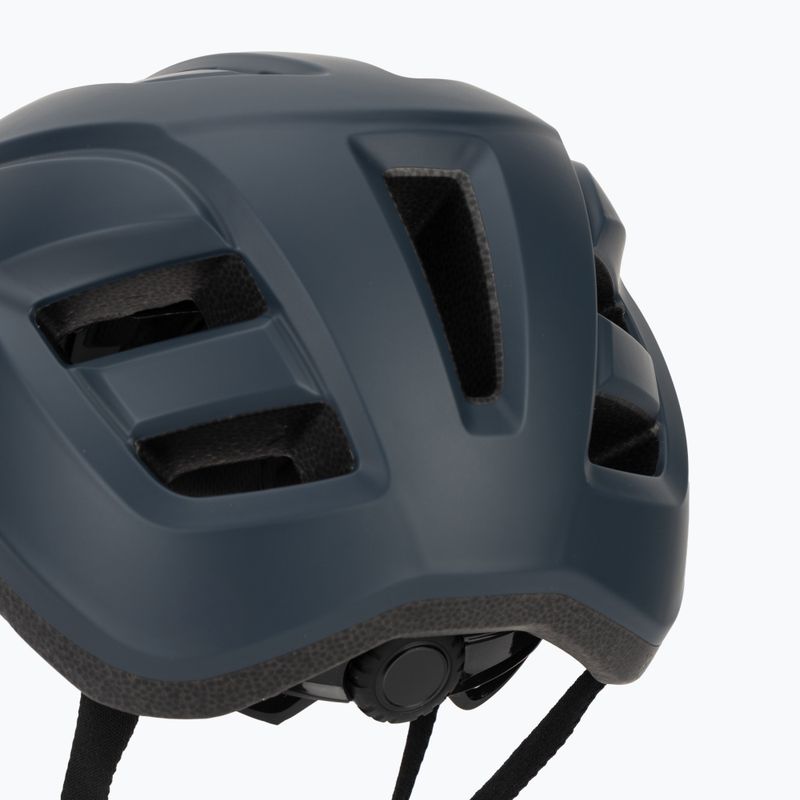 Vaikiškas dviračio šalmas Giro Fixture II matte dark sage/sapphire fade 8