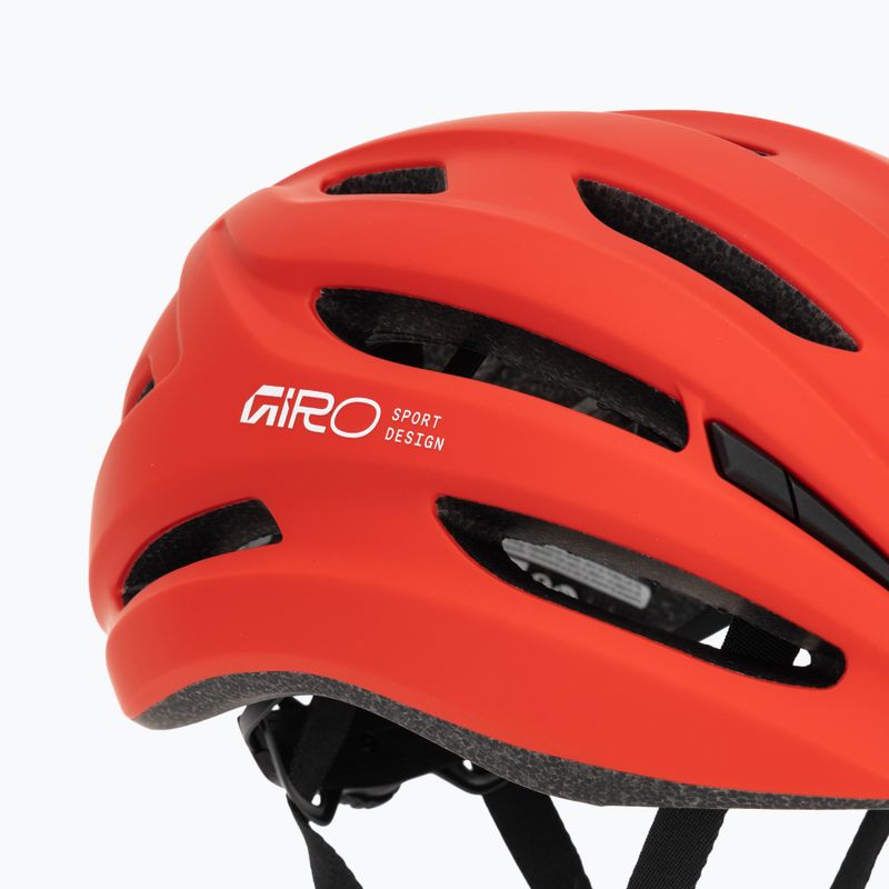 Dviračių šalmas Giro Isode MIPS II matte flame red 8
