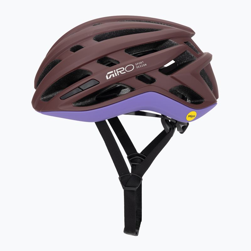 Dviračių šalmas Giro Agilis MIPS matte dark maroon 3