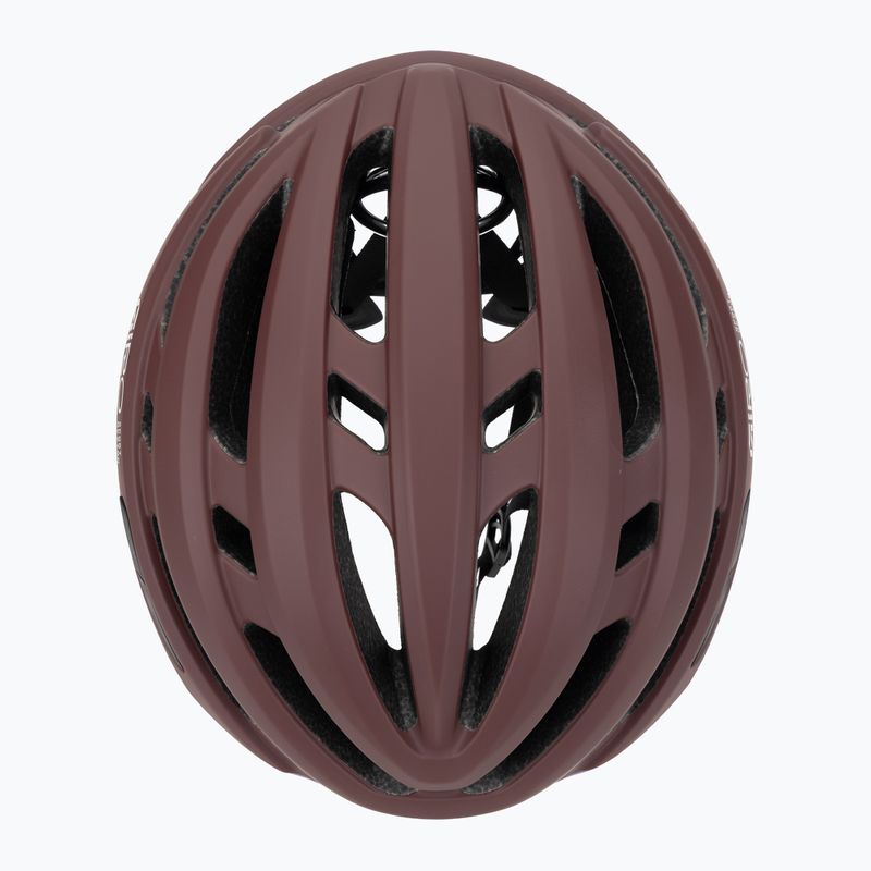 Dviračių šalmas Giro Agilis MIPS matte dark maroon 6