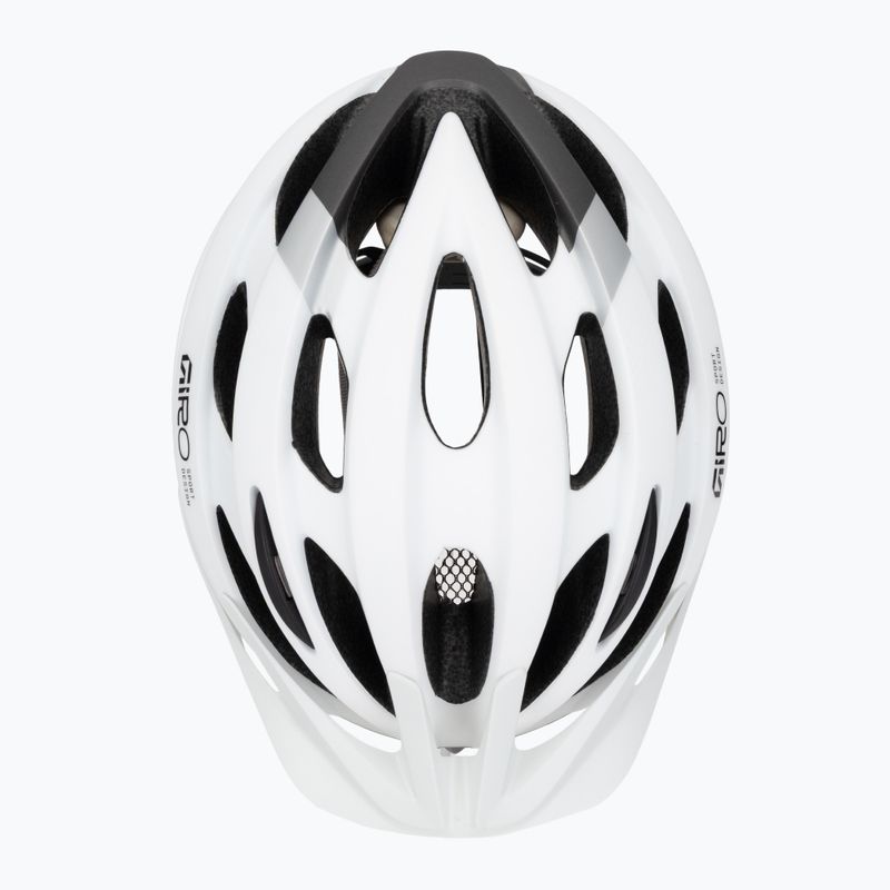 Dviračio šalmas Giro Revel 2026 matte white/gray 6