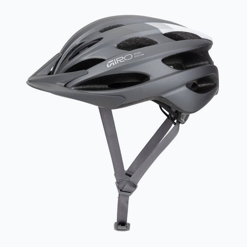 Dviračio šalmas Giro Revel 2026 matte titanium/white 3