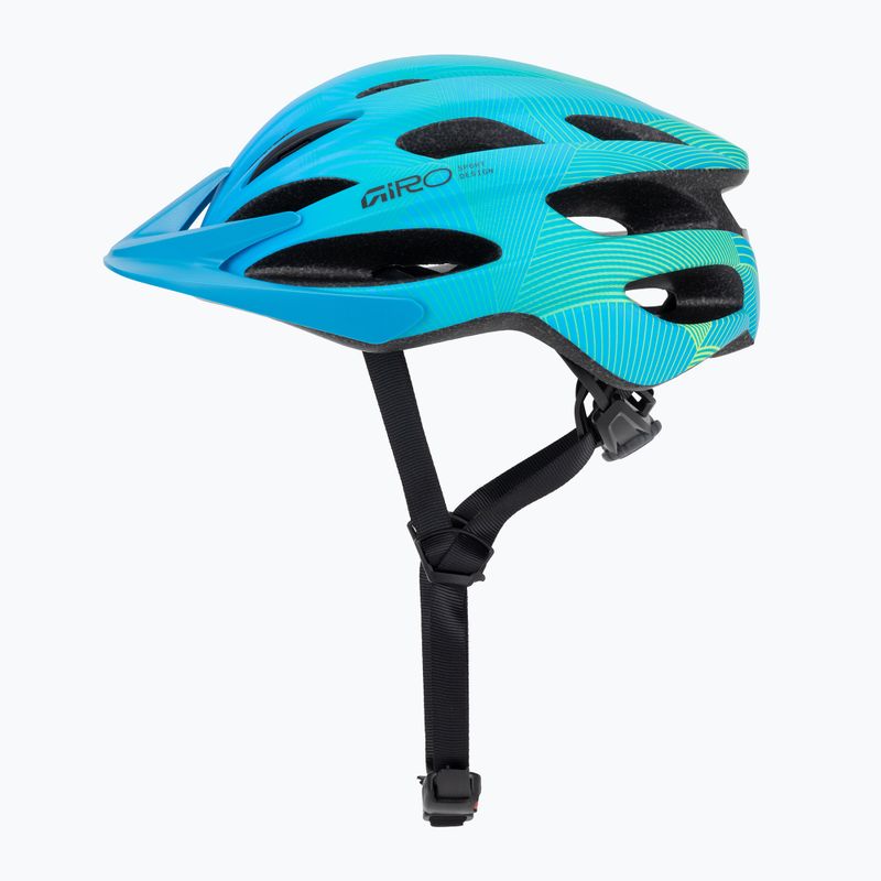 Vaikiškas dviračio šalmas Giro Raze matte blue/green 3