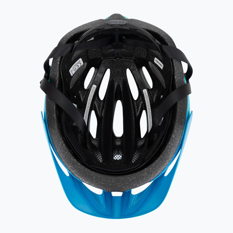 Vaikiškas dviračio šalmas Giro Raze matte blue/green 5