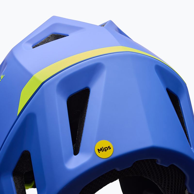 Dviračių šalmas Bell Full-Air MIPS grid electric blue 8