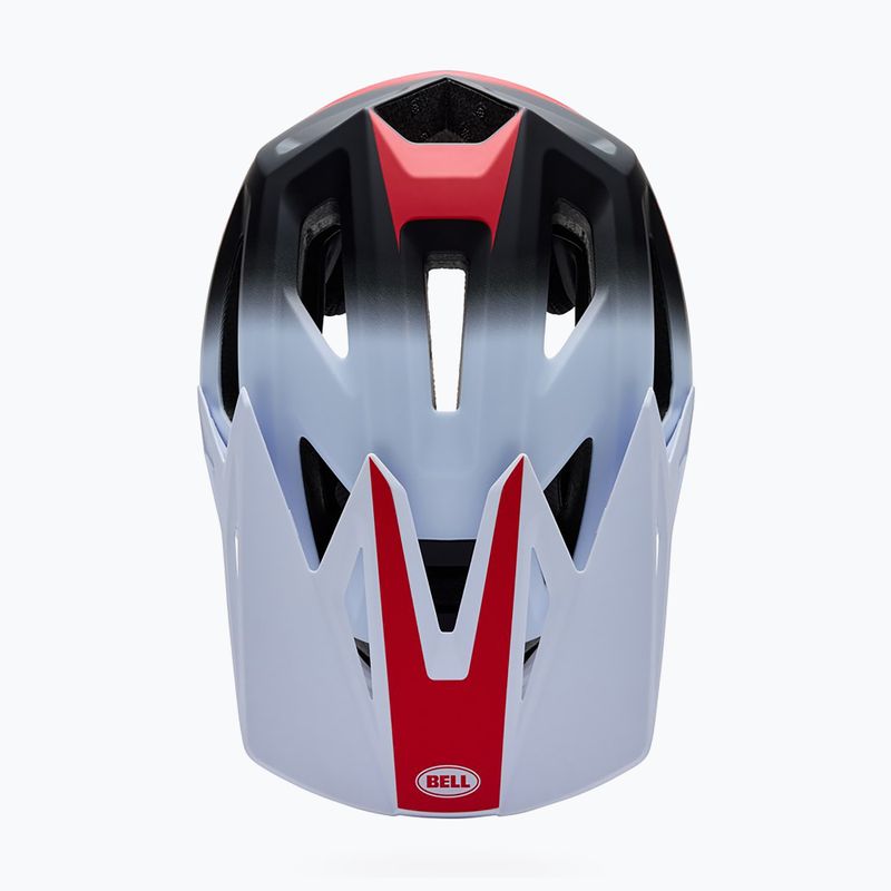 Dviračių šalmas Bell Full-Air MIPS grid white black 3