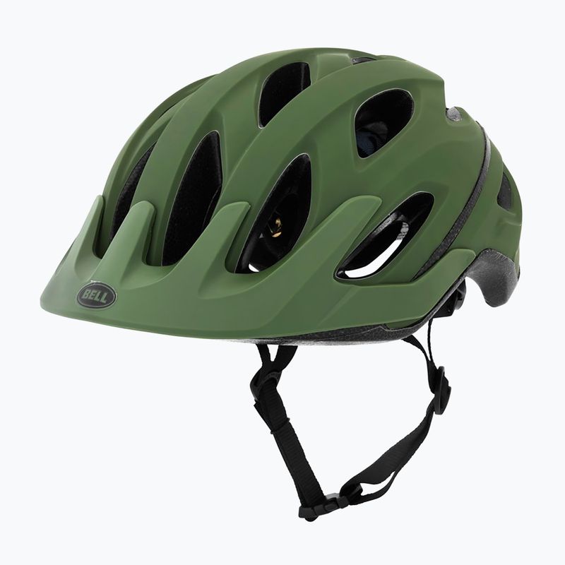Dviračio šalmas Bell Cadence solid olive green