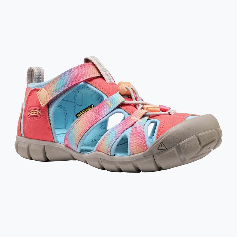 Vaikiškos basutės KEEN Seacamp II CNX ombre pink lemonade 8