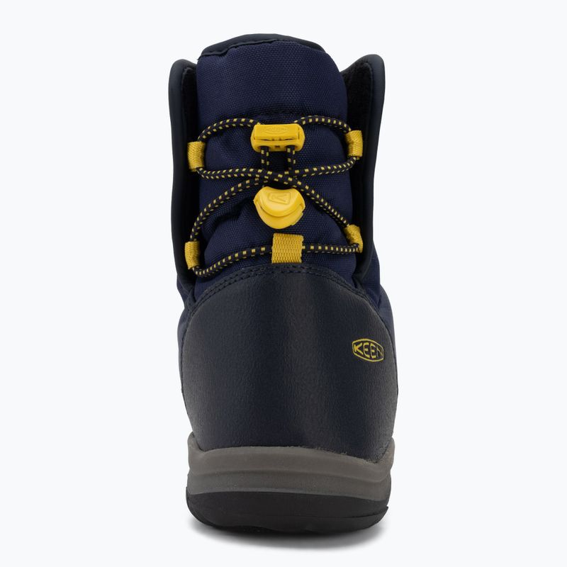 Sniego batai KEEN Puffrider Wp naval academy/mango mint 6