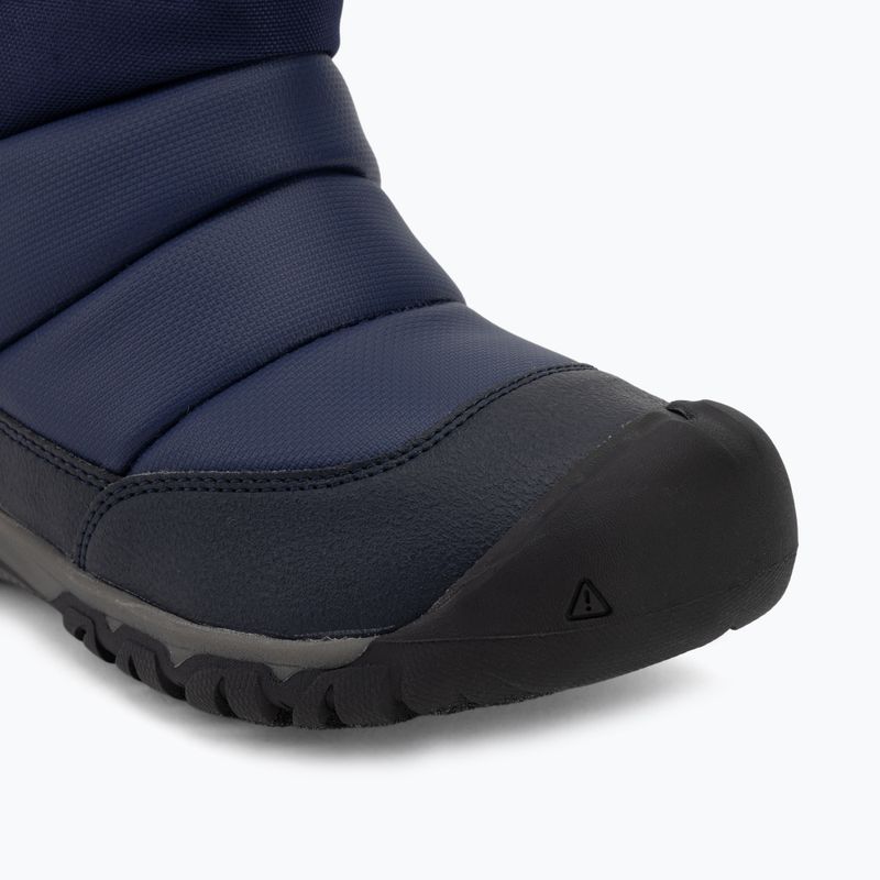 Sniego batai KEEN Puffrider Wp naval academy/mango mint 7