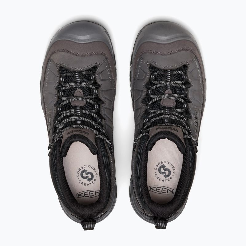 Vyriški žygio batai KEEN Targhee IV Mid Wp magnet/black 3
