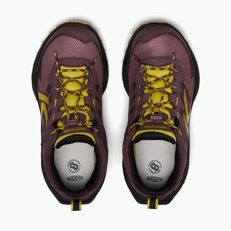 Vaikiški žygio batai KEEN Zionic Mid Wp huckleberry/mango mint 5