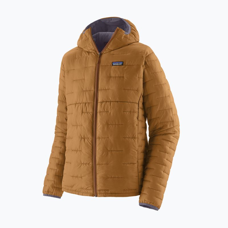 Vyriška pašiltinta striukė Patagonia Micro Puff Hoody cinnamon brown 2