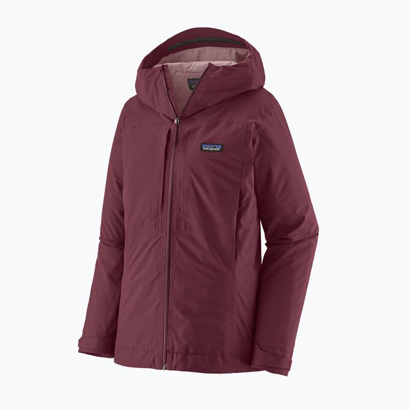 Moteriškas lietaus paltas Patagonia Insulated Boulder Fork Rain berry fig 2