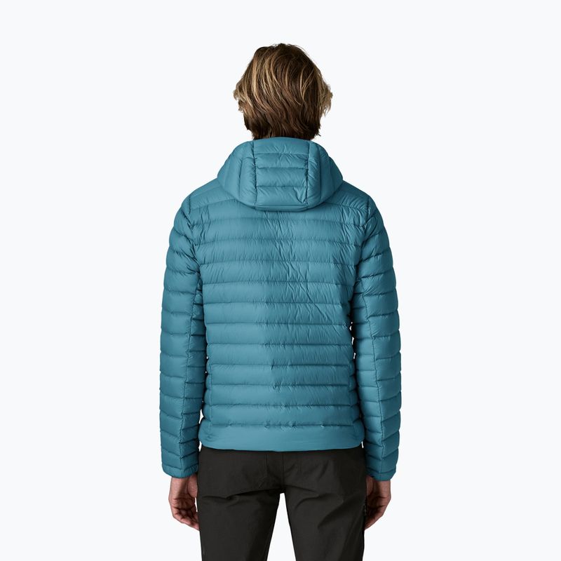 Vyriška pūsta striukė Patagonia Down Sweater Hoody glacial blue 2