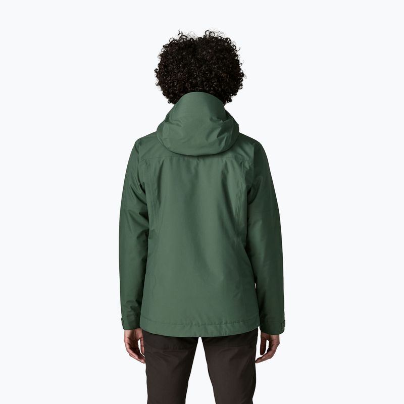Moteriškas lietaus paltas Patagonia Insulated Boulder Fork Rain canopy green 2