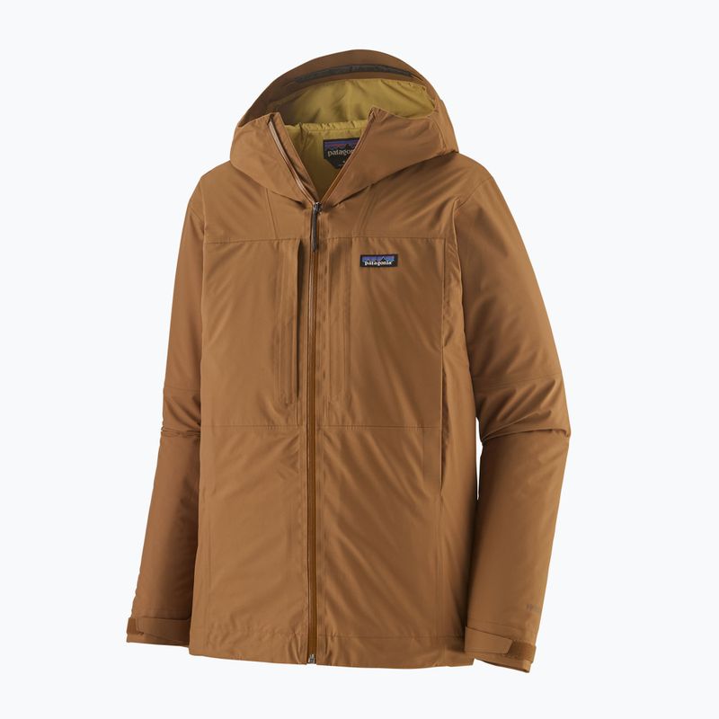 Vyriška lietaus striukė Patagonia Insulated Boulder Fork Rain deer brown 2