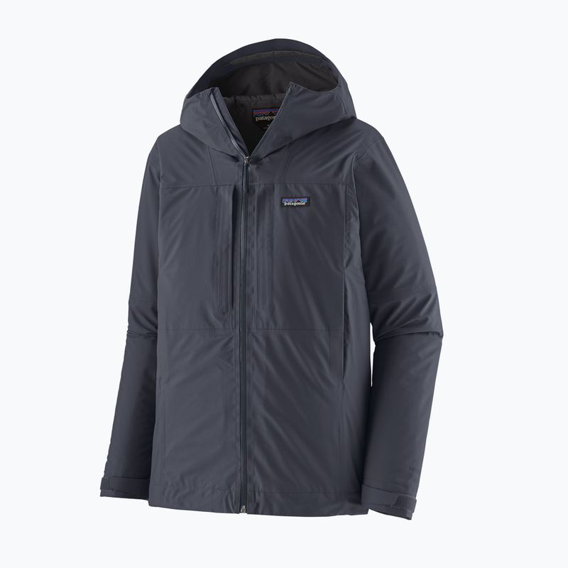 Vyriška lietaus striukė Patagonia Insulated Boulder Fork Rain smolder blue 6