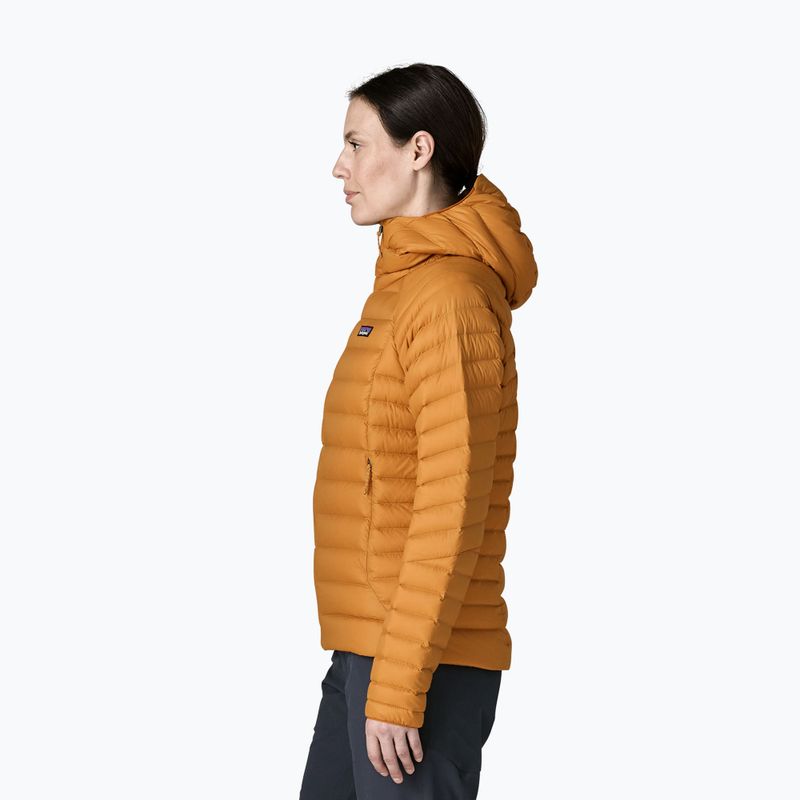 Moteriška pūsta striukė Patagonia Down Sweater Hoody cinnamon brown 4