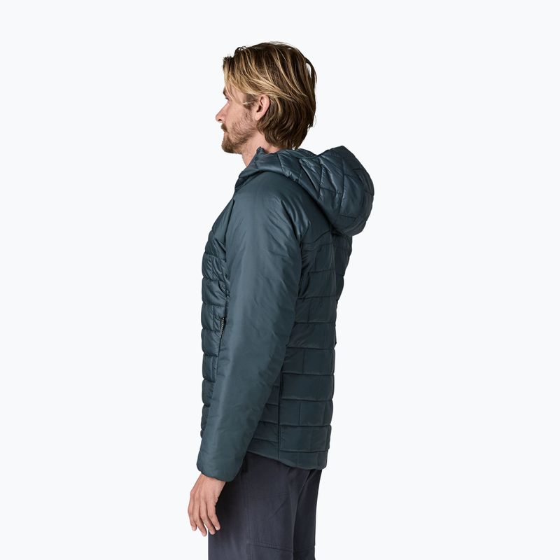 Vyriška pašiltinta striukė Patagonia Hi-Loft Nano Puff Hoody summit blue 3