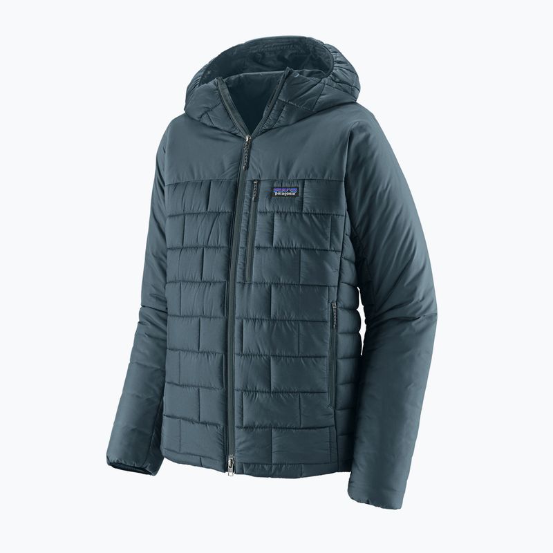 Vyriška pašiltinta striukė Patagonia Hi-Loft Nano Puff Hoody summit blue 5