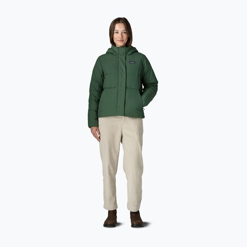Moteriška pūsta striukė Patagonia Sisar Down Hoody canopy green 2