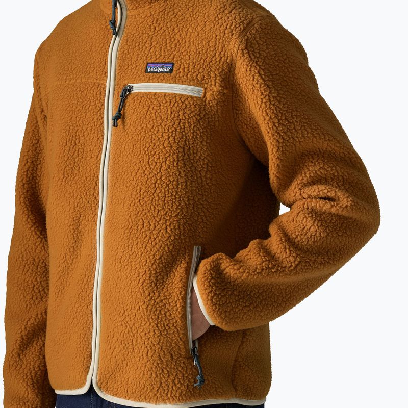 Vyriškas flisinis džemperis Patagonia Retro Pile cinnamon brown 4