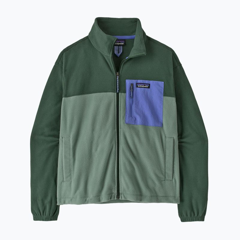 Moteriškas flisinis džemperis Patagonia Micro D Patch Pocket cover green 2