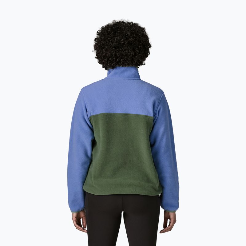 Moteriškas flisinis džemperis Patagonia Lightweight Synchilla Snap-T Pullover canopy green 2
