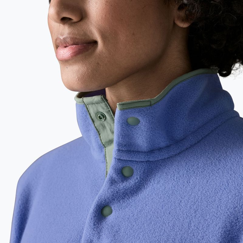 Moteriškas flisinis džemperis Patagonia Lightweight Synchilla Snap-T Pullover canopy green 5