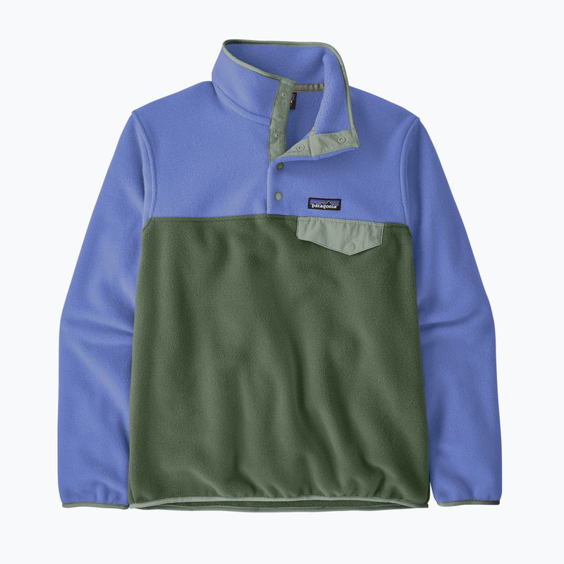 Moteriškas flisinis džemperis Patagonia Lightweight Synchilla Snap-T Pullover canopy green 7