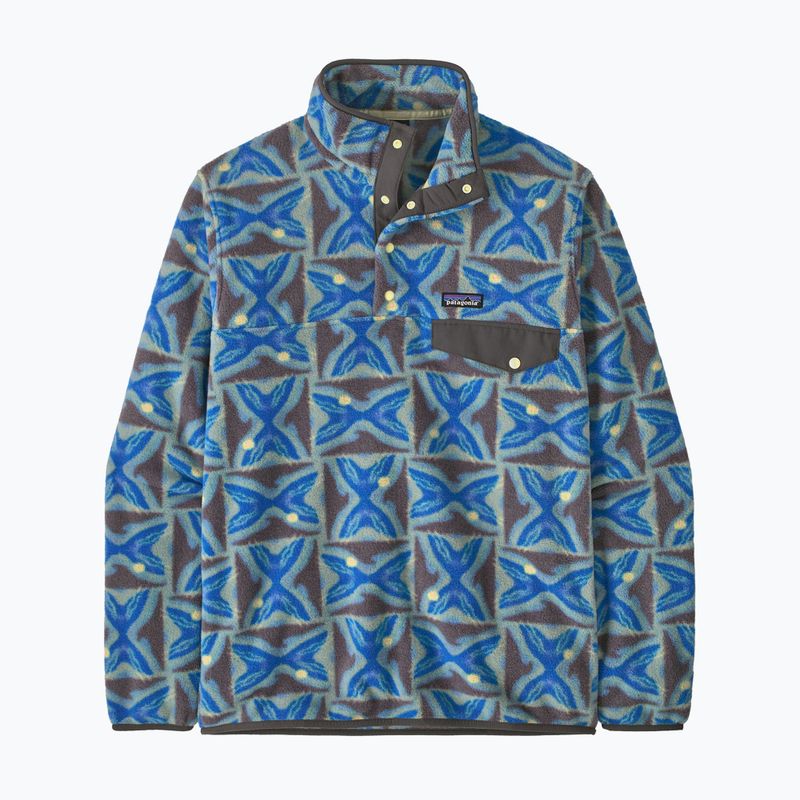 Vyriškas flisinis džemperis Patagonia Lightweight Synchilla Snap-T Pullover deep freeze: forge grey 6