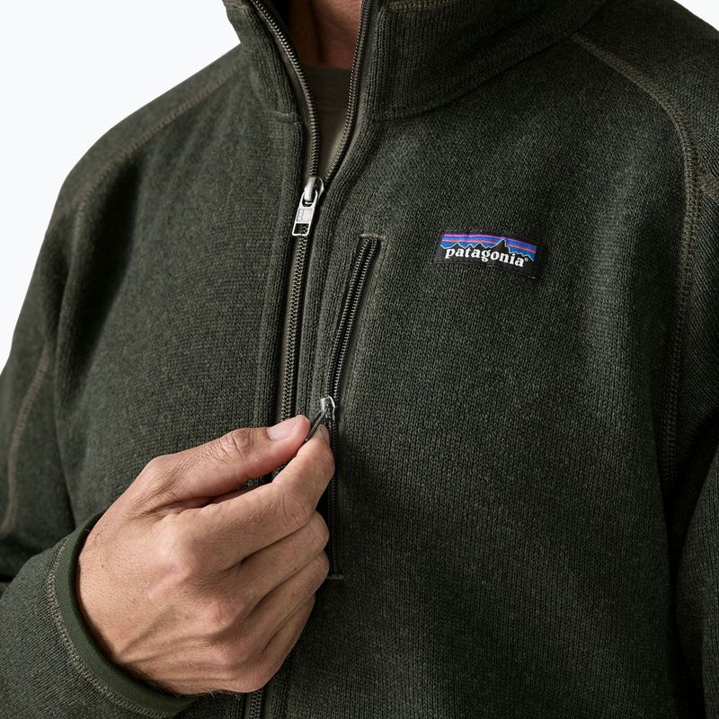 Vyriškas žygio džemperis Patagonia Better Sweater Fleece old growth green 5