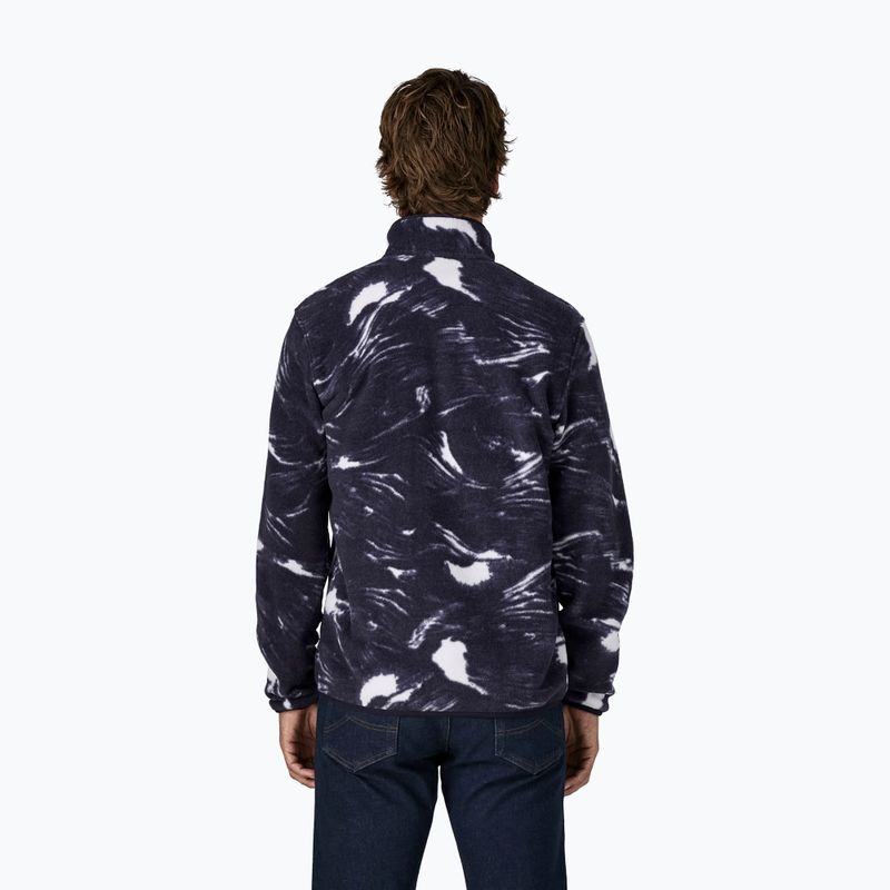 Vyriškas flisinis džemperis Patagonia Lightweight Synchilla Snap-T Pullover polar breeze: sunken blue 2