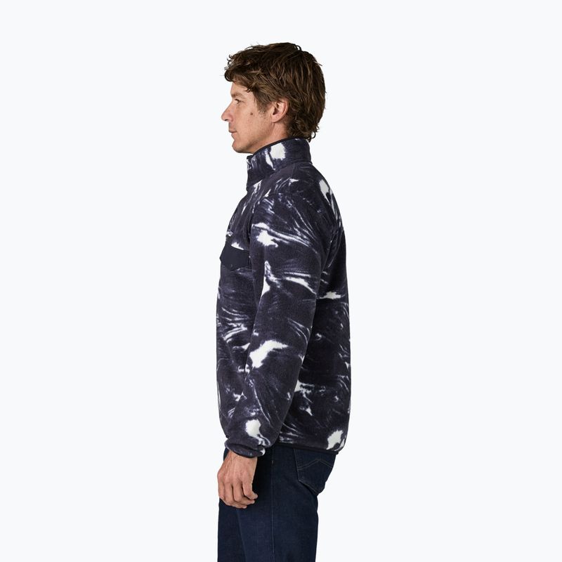 Vyriškas flisinis džemperis Patagonia Lightweight Synchilla Snap-T Pullover polar breeze: sunken blue 3