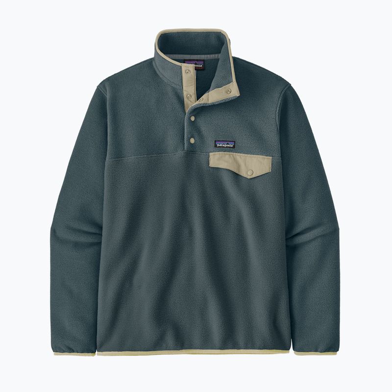 Vyriškas flisinis džemperis Patagonia Lightweight Synchilla Snap-T Pullover summit blue 5