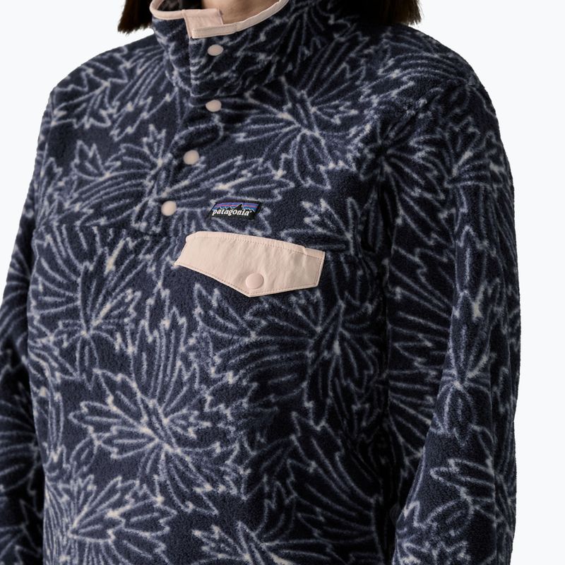 Moteriškas flisinis džemperis Patagonia Lightweight Synchilla Snap-T Pullover saxifrage: sunken blue 4