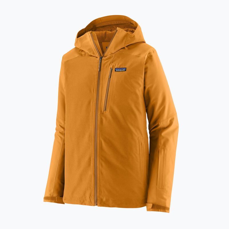 Vyriška slidinėjimo striukė Patagonia Insulated Powder Town cinnamon brown