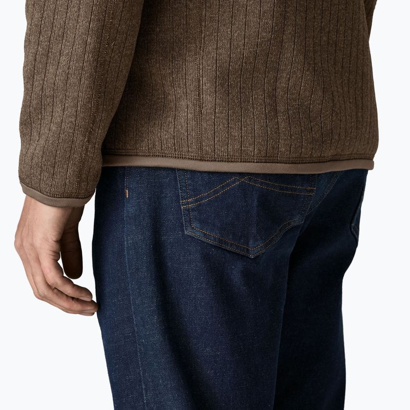 Vyriškas žygio džemperis Patagonia Better Sweater Fleece marlow brown rib knit 6