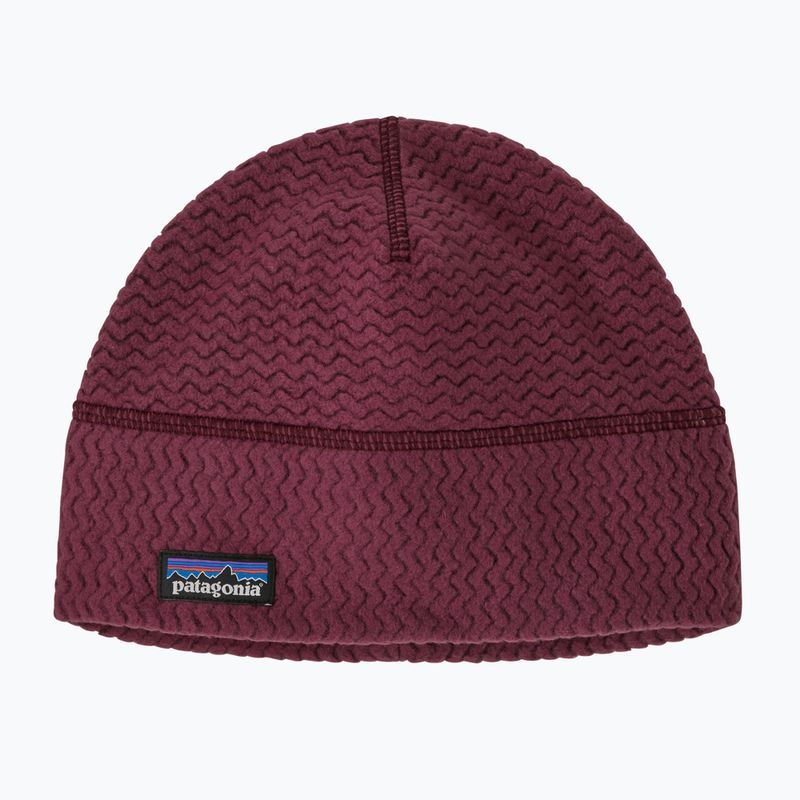 Žieminė kepurė Patagonia R1 Air Beanie berry fig