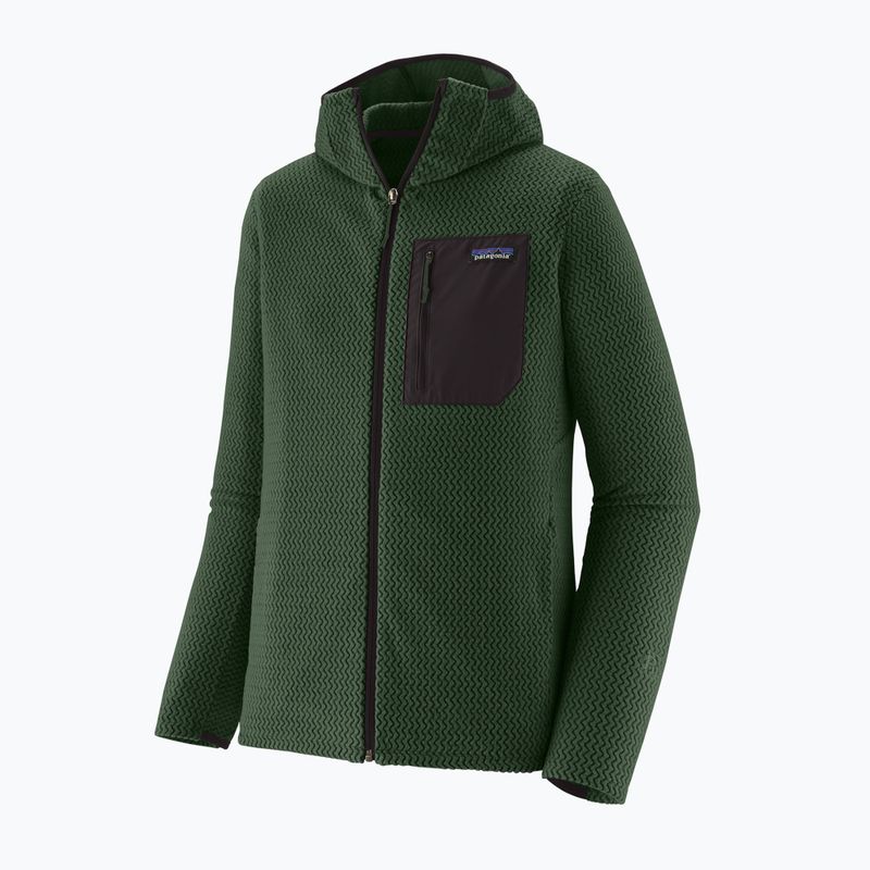 Vyriškas žygio džemperis Patagonia R1 Air Full-Zip Hoody treeline green 5