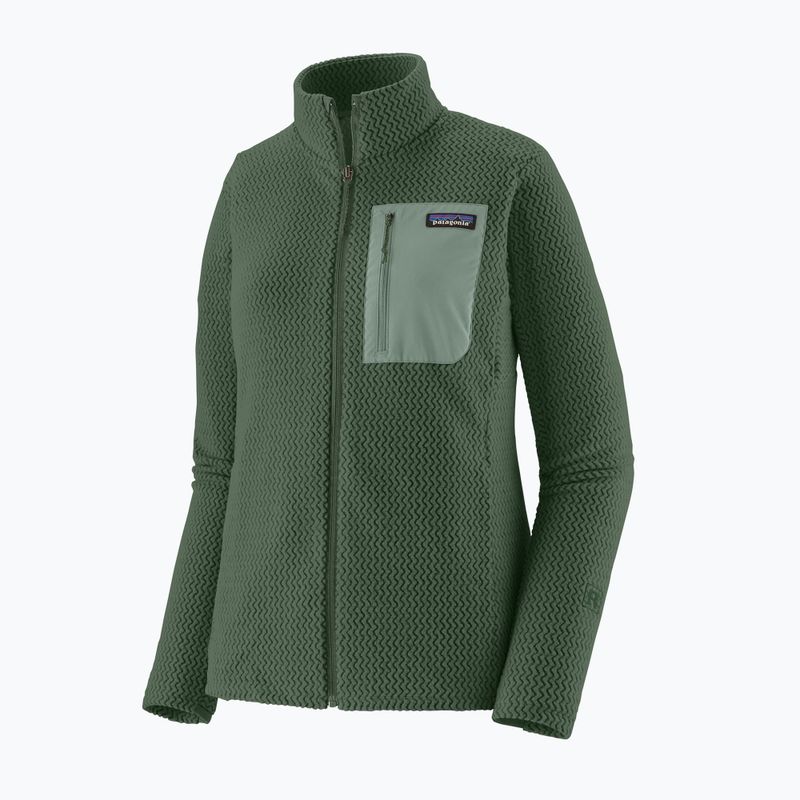 Moteriškas flisinis džemperis Patagonia R1 Air canopy green 4